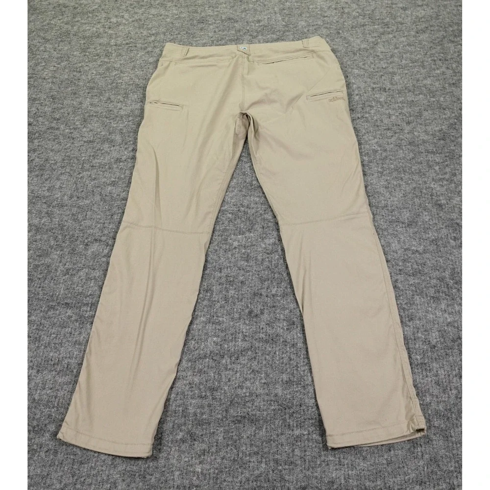 Kuhl Pants Mens 38x34 Beige Resistor Lite Chino Stretch Outdoor Casual Pockets - Picture 2 of 16